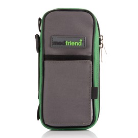Medfriend Epi Pen Carrier Case, Grey/Green, 130 g