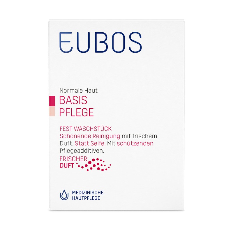 Eubos Firm wash piece red, 125 g, against blemished skin,