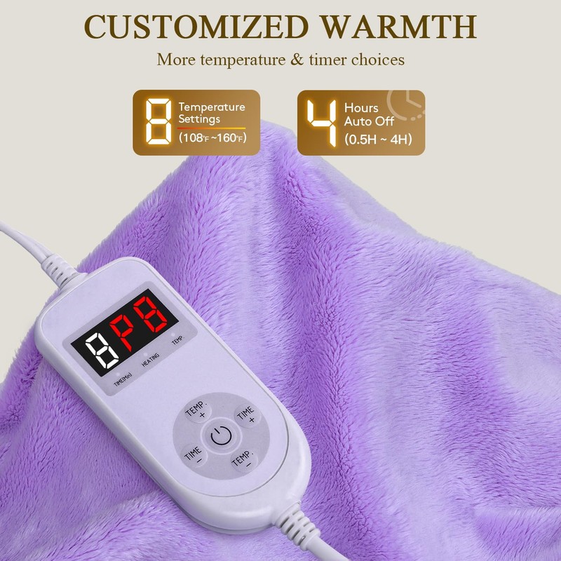 InVarme Far Infrared Heating Pad: Extra Hot Deep Muscles for