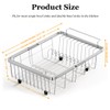 Homics Expandable in Sink Dish Drying Rack, Adjustable Capacity (10.5''-16'')