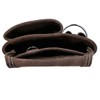 TOUGH MASTER Belt Tool Pouch, 3 Multi Pockets Suede Leather