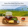 Snap Ball Tea Strainer, Exptolii 2 Pack Stainless Steel Tea