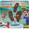 Mattel Games ​Flushin’ Frenzy Overflow Kids Game with Toy Toilet, 3 Poopers, 1 Die & Instructions, Gift for Children Ages 5 Years & Older