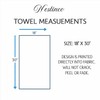 Nestinco Set of 2 Waffle Weave Kitchen Towels, 380 GSM