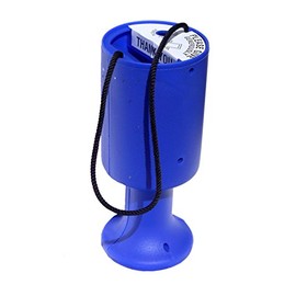 PDK Charnwood Round Handheld Plastic Charity Collection Box - Dark Blue