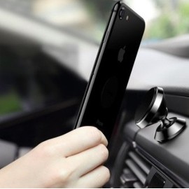 PHITE PH-524-J Universal Magnetic Phone Car Mount Holder, Silver