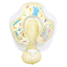 Swimmers SW140TRCB-S Tamiling, Safety Design, 2-Layer, Press-Swimming, Begins in Crawling Posture, Candy Bear, No Pump, After Sitting Your Neck to 2 Years Old