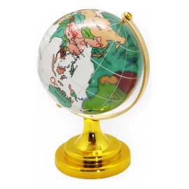Idecor Esfera Mundo Globo Terráqueo Colorcristal 6.5 Cm Decoración