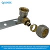 Rimex Bracket Mounting Unit for Shower Tap Connector Shower Bracket