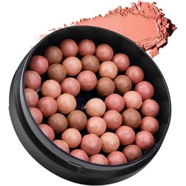 Rubor En Crema,Perlas de Rubor Livianas Maquillaje Facial para Iluminar Debajo de los Ojos Perfilar Mejillas y Rostro Ocasiones Especiales