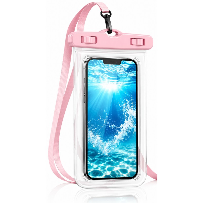 Waterproof Phone Pouch for Swimming & Water Sports – Transparent