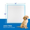 40 Count 24"X24" Disposable Puppy Pads Super Absorbent &Leak-Proof Quick-Dry