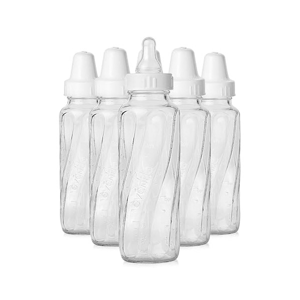 Evenflo Feeding Evenflo Feeding Classic Glass Bottle, Twist Bottles, 8