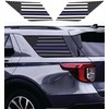 Compatible with Ford Explorer 2020-2024 | Precut American Flag Window