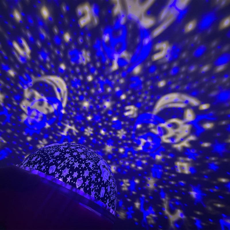 Replacement Pattern Projection Light Accessories (4 Pieces), Ocean, Universe, Christmas,