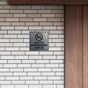Signs ByLITA Square Absolutely No Indoor Smoking Thank You Sign(Black