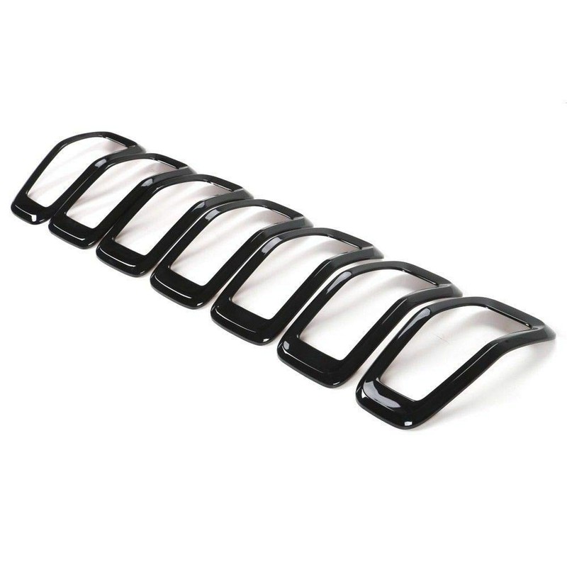 Mactoom Grille Inserts Grill Cover Compatible with Jeep Cherokee 2014-2018