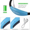LEDGLE Neck Reading Light Rechargeable Neck Flashlights for Knitting, 4