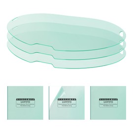 6PCS - LYG-Q800D Welding Helmet Replacement Lenses - Inside Outside Clear Cover Lens Kit