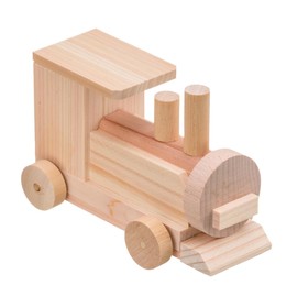 Heiwa Kogyo MOCCO Wooden Craft Kit, Locomotive, Wooden Toys, Crafts, Glue, For Ages 6+