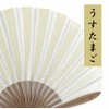 Nishikawa Shoroku Shoten Summer Gauze Fan, Women's, Women's, Present, Gift,