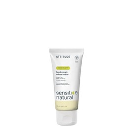 ATTITUDE Hand Cream for Sensitive Skin with Oat, EWG Verified, Dermatologically Tested, Vegan, Argan Oil, 2.5 Fl Oz                                   