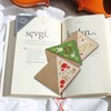 Zuihug Embroidered Corner Bookmark - DIY Custom Bookmarks with 26