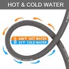 Heliwoo 3/8'' Pressure Washer Hose 50 FT, Hot and Cold