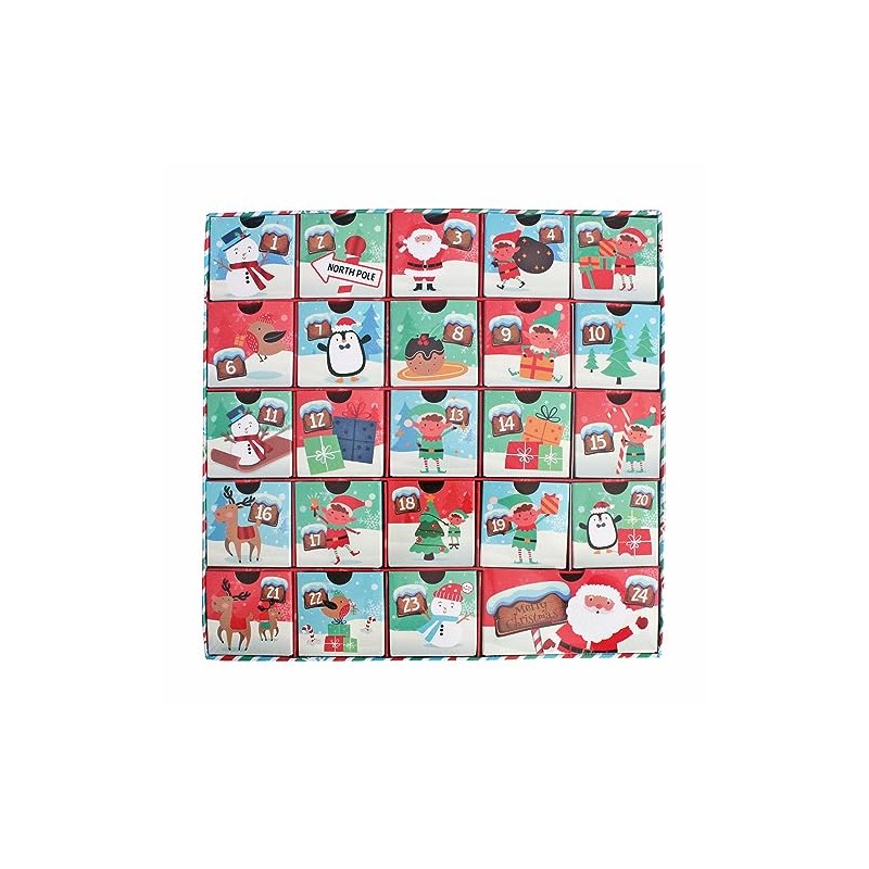 Christmas Advent Calendar - 24 Drawers - Add your own