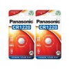 Panasonic 2 Pack Panasonic CR1220 1220 Lithium 3V Coin Cell
