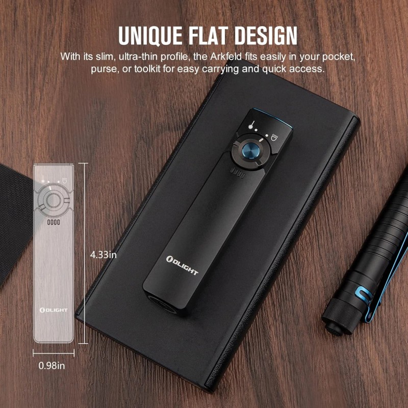 Olight ~NEW~ Olight Arkfeld 1000 Lumen Rechargeable EDC Flashlight &