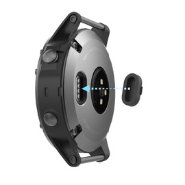 MoKo 10-Stück Silikon Staubstecker Kompatibel mit Garmin Fenix 7/7S/7X/6/6S/6X/5/5S/5X/Vivoactive 3/4/Forerunner 45/245/745/945/Venu 2/Instinct, Ladeanschluss-Schutz Anti-Staub Stecker, Schwarz