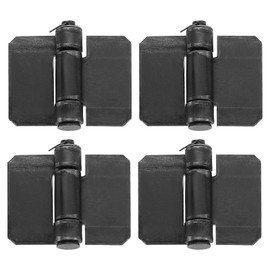 uxcell 4 Pack Heavy Duty Weldable Hinges, 2.76" x 3.74" x 0.17" Weld on Butt Hinge Corrosion and Rust Resistant Folding Metal Gate Hinges for Trailer Doors