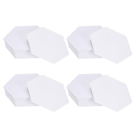 HARFINGTON 400 Count Hexagon Paper Piecing for Quilting, 1-Inch English Paper Piecing Template, Foundation Pieces Patchwork Supplies for Quilting Sewing DIY Craft