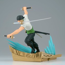 Banpresto - Figurine One Piece - Senkozekkei Roronoa Zoro 11 cm - 4983164899634