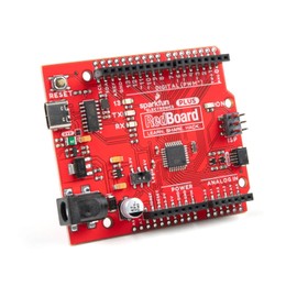 SparkFun RedBoard Plus - ATmega328P microcontroller with Optiboot (UNO) Bootloader - Qwiic Connect System - USB-C Connector - Additional Features to Our RedBoard Qwiic - Input Voltage 5V-15V