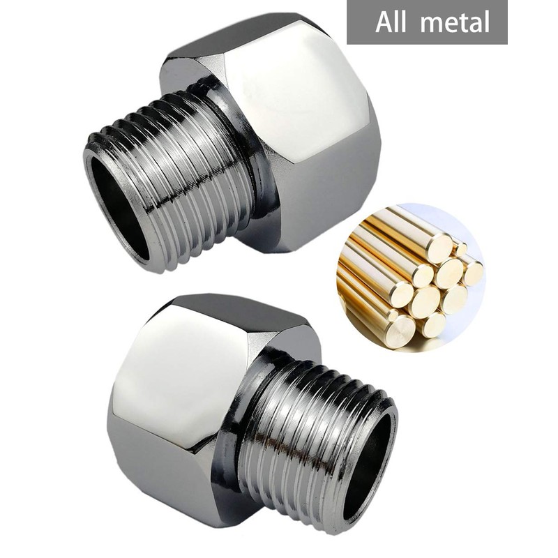 Brass Pipe Fitting,Adapter 3/4”GHT Female Thread (Swivel) x 1/2” NPT