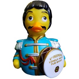CelebriDucks Sargent Peepers Lonely Hot Tub Band - Premium Bath Toy Collectible - Pop Rock Music Themed - Perfect Present for Collectors, Celebrity Fans, Music, and Movie Enthusiasts