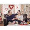 30 Pcs Red Swirls Decorations Hanging Swirl Decorations Red Party