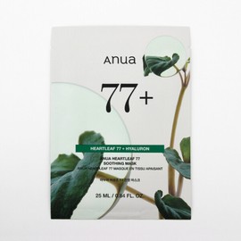 Anua Houttuynia cordata 77 soothing mask 10 sheets 1 -R / 아누아 어성초 77 진정 마스크 10매 1개 -R