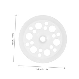 GANAZONO 200pcs Polypropylene Flat Washers for Insulation Board Fixing Reliable Fastening for Screws Load Spreading Washers for Various Applications