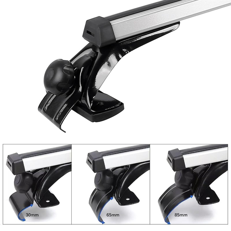 Flynsu Universal 48" Car Top Roof Rack Cross Bar Luggage