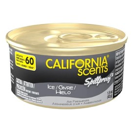 California Scents Ice Ambientador Premium Orgánico, Kit de 6 Piezas, Aluminio Reciclable, 60 Días de Duración, Aromas Frescos