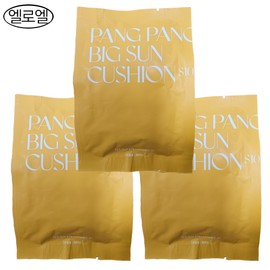 Eloel 2026 Eloel Pangpang Big Sun Cushion Season 10 Refill 25g 3 pieces/sunscreen/free dj / 2026년 엘로엘 팡팡 빅 선쿠션 시즌10 리필 25g 3개/선크림/무배 dj
