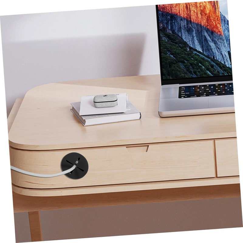 CIYODO Your Space 20 Pack 25mm Cable Grommet Rubber Hole