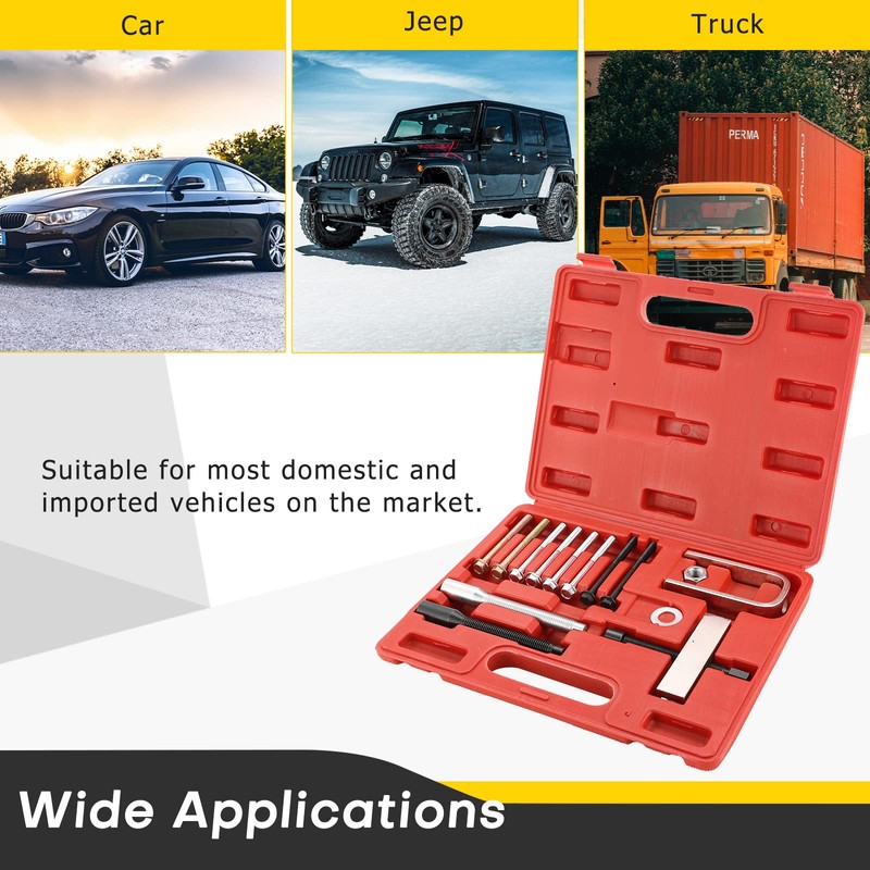 Acymner Car Steering Wheel Puller Compressor Remover Set | Automotive