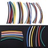 70pcs 2:1 Heat Shrink Tubing Polyolefin 7 Colors Halogen-Free Shrinkable