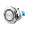 Larcele 22 mm Waterproof Pressure Switch with 12 V Indicator