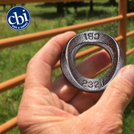 CBI Pipe & Supply Tool Division Pipe Fence Weldable Saddle Cap - Versatile & Durable Solution for Pipe Fencing Applications - Saddle Cap Designed to Fit Pipes Range of 2 3/8" to 2 7/8" (10 Pack)