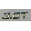 3D Chrome Emblem Sticker Logo 3.0T Turbo Loader Tuning Engine